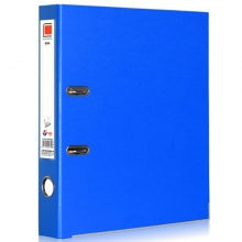 富得快（Fudek）HY2052 PVC档案夹/纸板夹 A4 2寸 蓝色