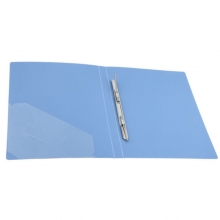 齐心（Comix）AR151A/P A4 单弹簧夹文件夹/资料夹 蓝色