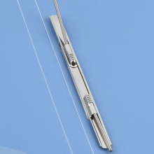 齐心（Comix）AR151A/P A4 单弹簧夹文件夹/资料夹 蓝色