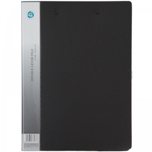 齐心（Comix）AB151A/W A4 双强力文件夹/资料夹 黑色