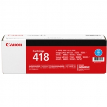 佳能（Canon）CRG-418 C 青色硒鼓(适用于CANON iC MF8380Cdw iC MF8350Cdn iC MF8580Cdw iC MF727Cdw)