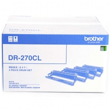兄弟（brother）DR-270CL 硒鼓套装(含4个)（适用于DCP-9010CN,HL-3040CN,HL-3070CW,MFC-9120CN,MFC-9320CW）