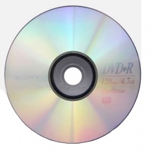 索尼（SONY）DVD+R 16速 4.7G 碟片/光盘/刻录盘/空白光盘 桶装50片