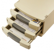 钊盛（ZSSI）ZS-3813 三层带锁 桌面文件柜/抽屉文件柜