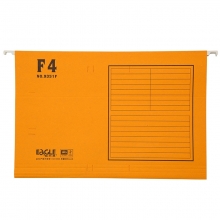 益而高（EAGLE）9351F 吊挂劳文件夹/挂快劳/快劳夹 FC 40个/盒 橙色