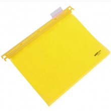 远生（USIGN）US-002A 电脑挂夹/吊挂文件夹/快劳夹/挂劳夹 A4 10个/盒 黄色