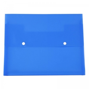 远生（USign) US-F405 双钮扣式文件袋 A4 蓝色（10个装）