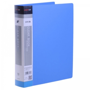 远生（USIGN）US-A100 加厚型资料册 A4 100页 蓝色