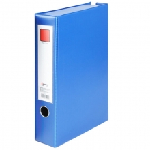 齐心（Comix）A1296 A4 35mm 磁扣式PVC档案盒/A4文件盒/资料盒 蓝色