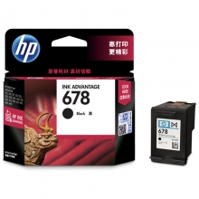 惠普（HP）CZ107AA 黑色墨盒 678（适用HP Deskjet1018 2515 1518 4648 3515 2548 2648 3548 4518）