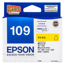 爱普生（Epson）T1094 黄色墨盒 C13T109480（适用ME30/300/360/510/600F/650FN/700FW）