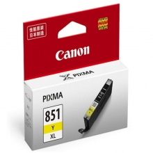 佳能（Canon）CLI-851XL Y 黄色高容量墨盒（适用MX928 MG6400 iP7280 iX6880）
