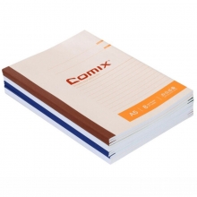 齐心（COMIX）C4502 无线装订本/笔记本/胶装本 A5 30页 12本装 封面混色