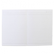 得力（deli）7652 无线装订软抄本/记事本/笔记本 A5-50页 混色 12本装