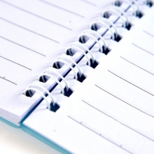 文章（WZ）WZ-6350 螺旋装订本/线圈本 A6-50页 侧翻 143*101mm 颜色随机 4本装