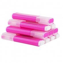 齐心（Comix）HP908 持久醒目荧光笔/颜色笔/标记笔 粉红色 10支装