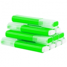 齐心（Comix）HP908 持久醒目荧光笔/颜色笔/标记笔 绿色 10支装