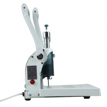 齐心（Comix）CM-3008 手动打孔热熔铆管凭证装订机/财务装订机 打孔装订30mm 适用铆管4.8mm