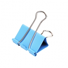 益而高（EaGLE）TY143-CP 筒装长尾票夹/燕尾夹/长尾夹/铁夹子/凤尾夹 41mm 彩色 24只/筒