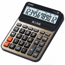 卡西欧（CASIO）DY-120 真人语音计算器 中型机 12位 金色