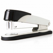 得力（deli）0314 金属材质订书机/订书器 50页 适用书针24/6~24/8 颜色随机