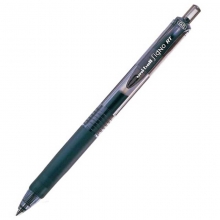 三菱（UNI）UMN-105 按动签字笔/中性笔/按制双珠啫喱笔（替芯UMN-85）0.5mm 黑色 12支装