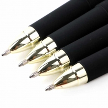 宝克（BAOKE）PC2308 大容量中性笔/磨砂杆商务签名笔（替芯PS2220）1.0mm 12支/盒 黑色