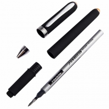 宝克（BAOKE）PC2218 大容量中性笔/磨砂杆商务签名笔（替芯PS2210）0.7mm 12支/盒 黑色