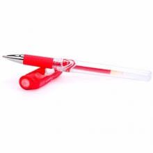 宝克（BAOKE）PC1738 中性笔/签字笔/水笔（替芯PS106E）0.7mm 红色 12支/盒