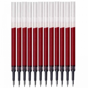 派通（Pentel）LRN5 中性笔芯（适用BL625/BLN75/BLN105/BLN2005）0.5mm 红色 12支装