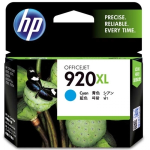 惠普（HP）CD972AA 高容青色墨盒 920XL（适用Officejet Pro 6000 6500 7000，700页）