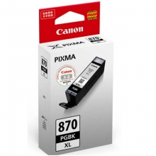 佳能（Canon）PGI-870XL PGBK 文本黑墨盒（适用MG7780 TS9080 TS8080 TS6080，500页）