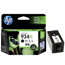 惠普（HP）C2P23AA 大容量 黑色墨盒 934XL（适用于OFFICEJET PRO 6230/6830，1000页）