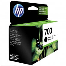 惠普（HP）CD887AA 黑色墨盒 703（适用DJ F735 D730 K109a/g K209a/g Photosmart K510a，600页）