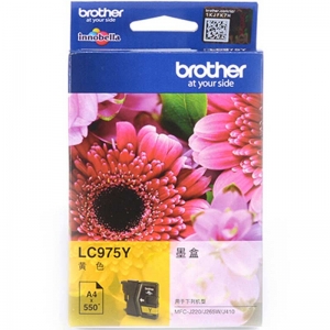 兄弟（brother）LC975Y 黄色墨盒 (适用MFC-J220 J265W J410）