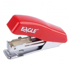 益而高（EaGLE）1011A 迷你型订书器（10#订书针）尾部带起钉器 可订8页 颜色随机
