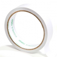 得力（deli）30407 棉纸双面胶带 24mm*10y 单卷装