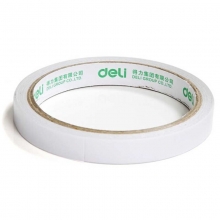 得力（deli）30404 棉纸双面胶带 9mm*10y 2卷装