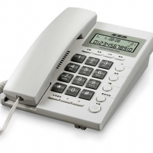 步步高（BBK）HCD6082 来电显示固定电话机/座机 座式壁挂式双用（白色）
