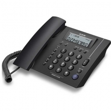 步步高（BBK）HCD113 欧式固定电话机座机 一键存拨/免电池/vip号码 黑色