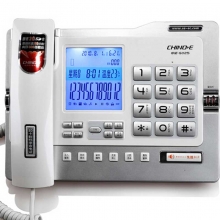 中诺（CHINO-E）G025 数码录音电话机/座机 带4G卡可扩容 白色