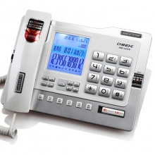 中诺（CHINO-E）G025 数码录音电话机/座机 带4G卡可扩容 白色