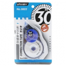 乐普升（LPS）9803 大容量修正带/涂改带 5mm*30m 12卡装