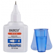 宝克（BAOKE）CF5150 涂刷两用型修正液/涂改液 18ml（12瓶/盒）