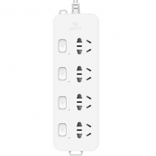 公牛（BULL）GN-B3043 新国标电源插座/插线板/接线板 4位分控 3米