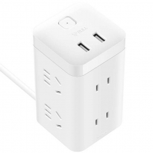 公牛（BULL）GN-UU2126 大魔方智能USB插座/插线板/接线板 USB接口2个+插孔6个 3米