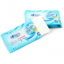 心相印 XCB001 卫生柔湿巾便携式卫生湿巾纸 柠檬系列 10片/包