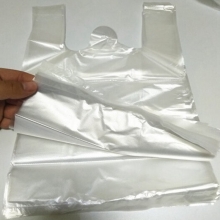 国产 塑料袋/垃圾袋/手提袋/背心袋 30*47cm（白色）普厚型 100个/包
