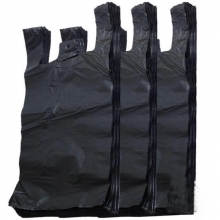 国产 塑料袋/垃圾袋/手提袋/背心袋 32*52cm（黑色）普厚型 50个/包