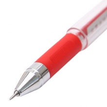 晨光（M&G）K-37 财务极细中性笔/签字笔/水笔（替芯MG6100）0.38mm 红色 12支/盒